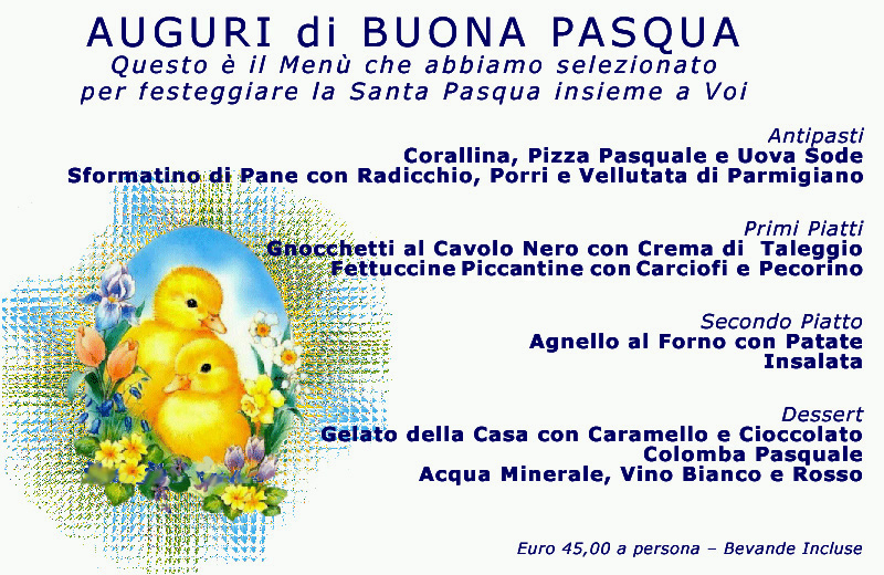 PASQUA 2010 alle CANFORE 